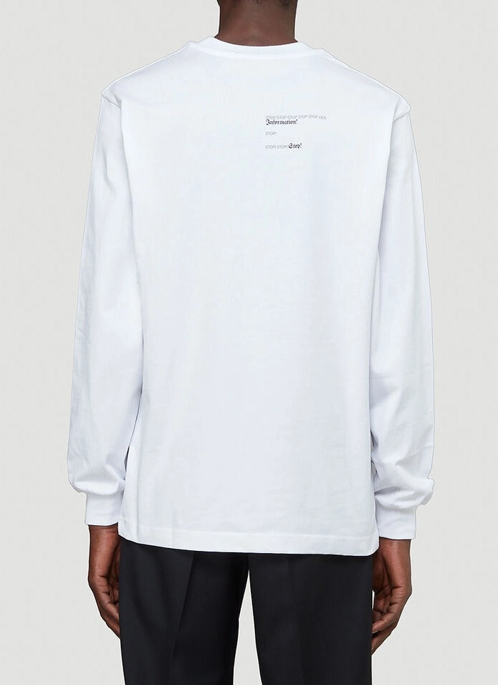 032c Graphic Long Sleeved T-Shirt
