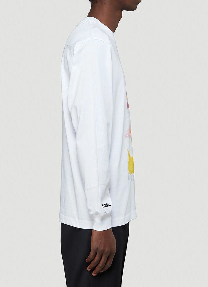 032c Graphic Long Sleeved T-Shirt