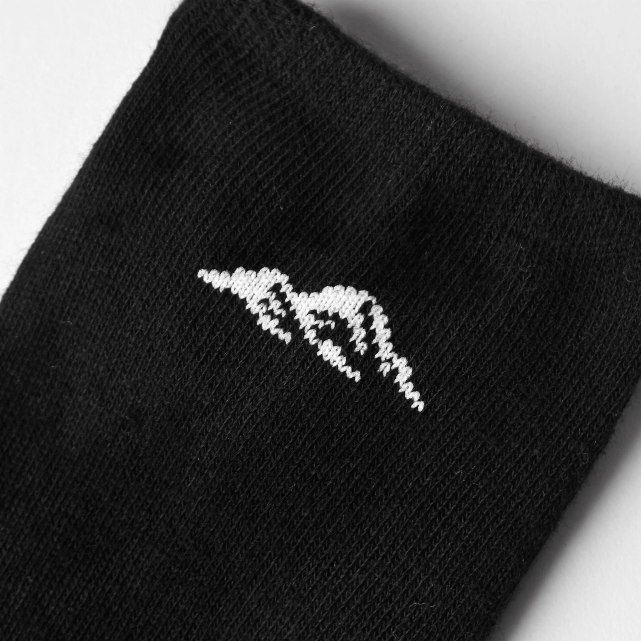 6-Pack No Show Sport Socks | Black