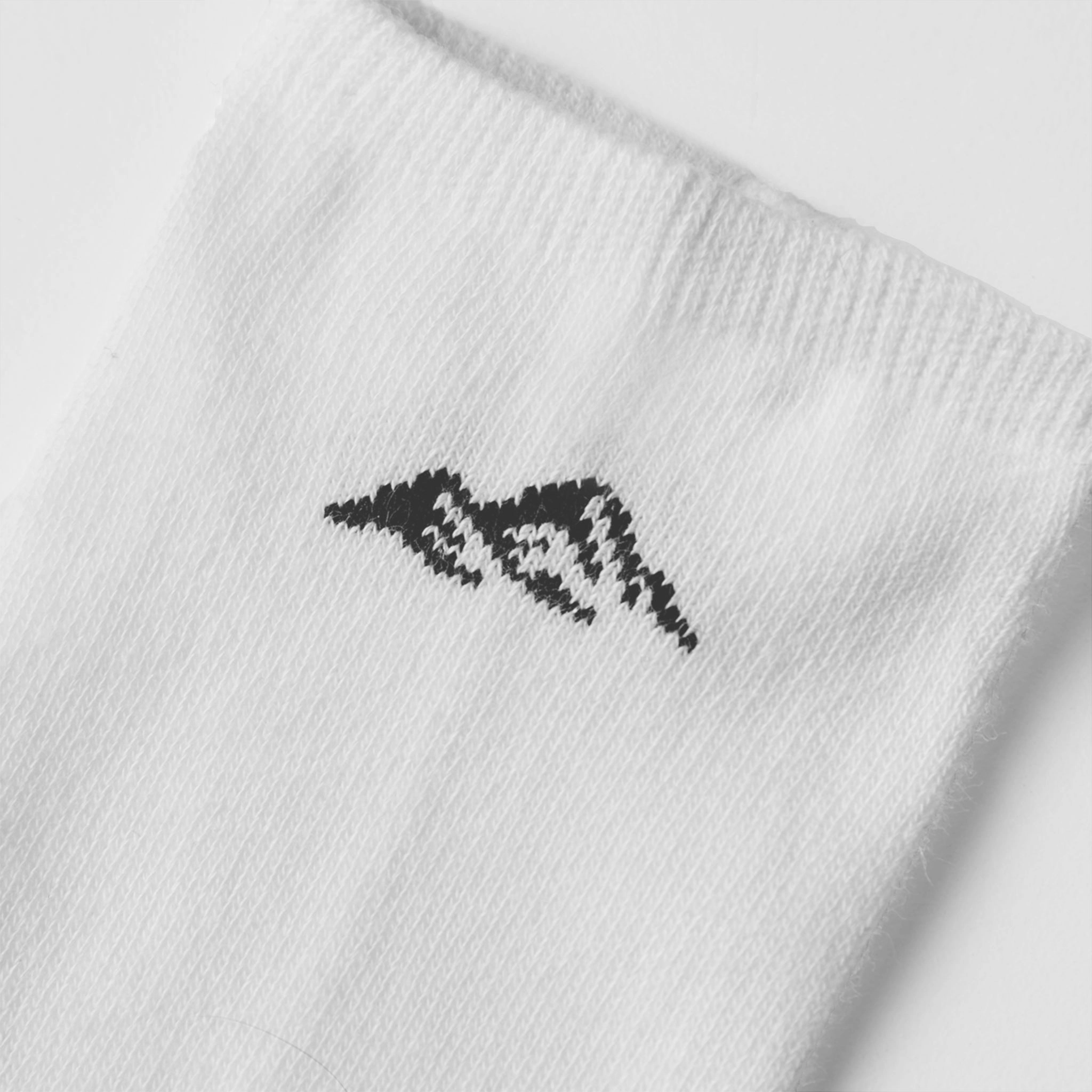 6-Pack No Show Sport Socks | White