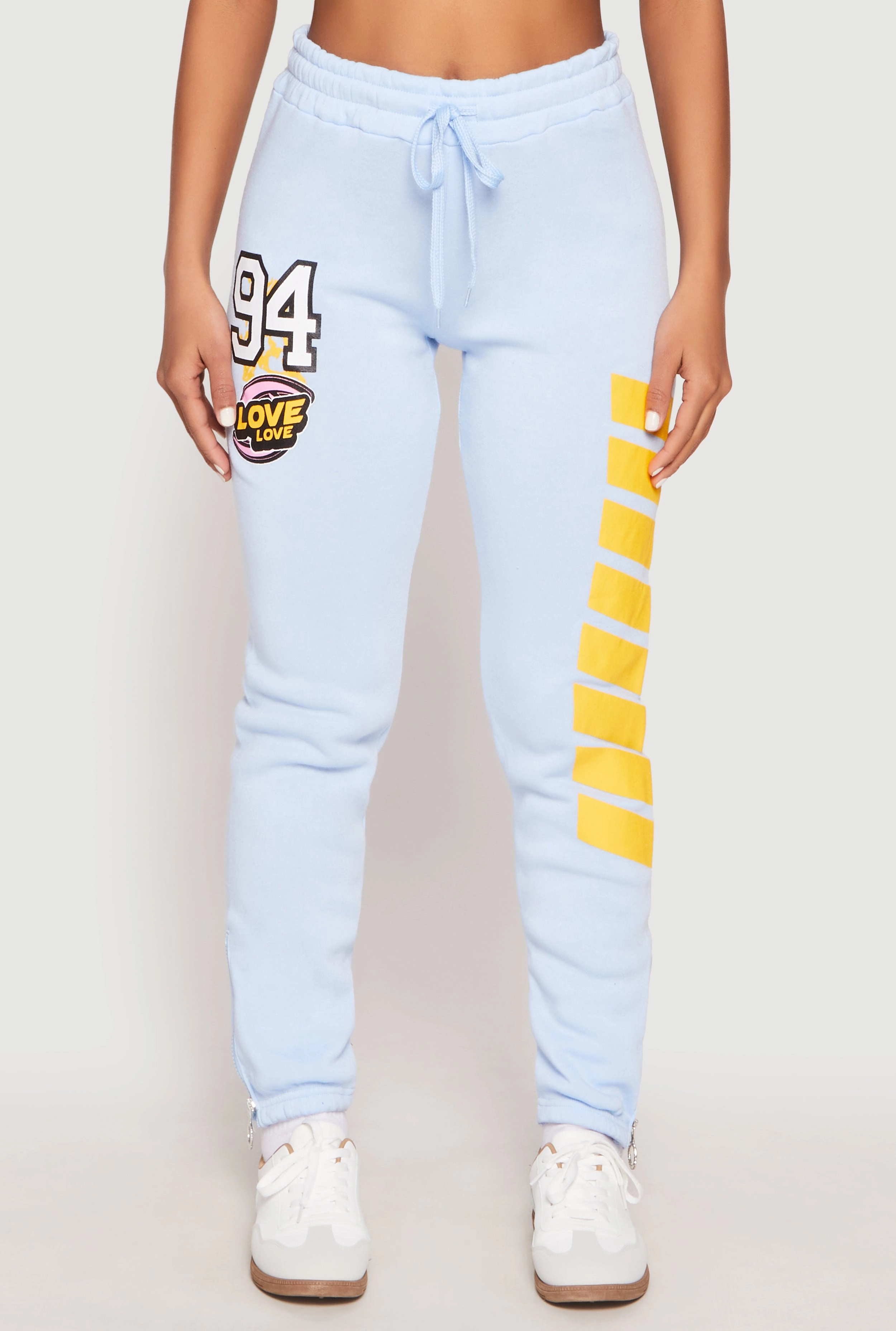 94 Love Zip Hem Sweatpants