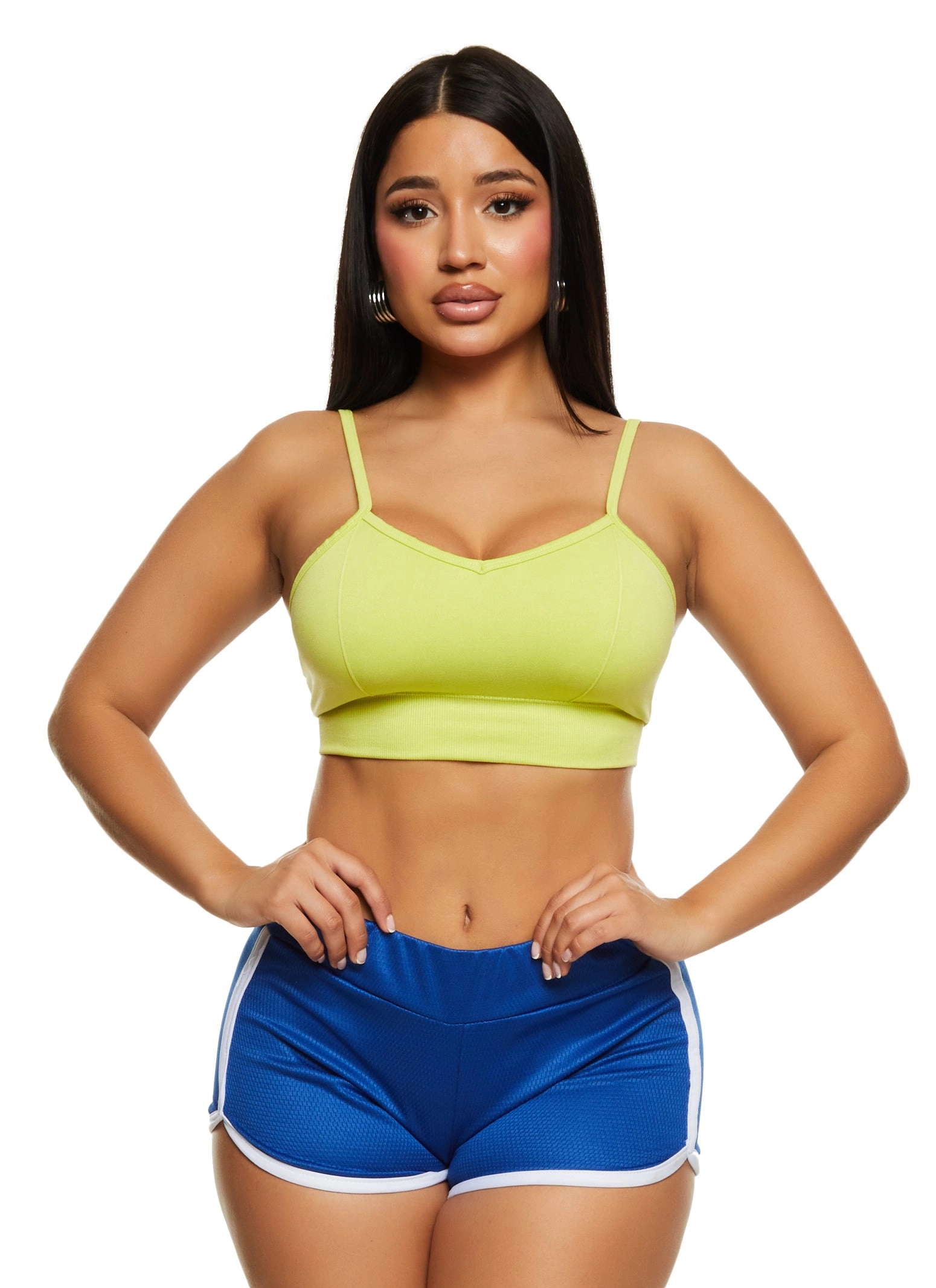 Acid Wash Cropped Cami