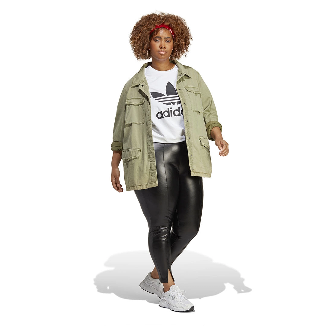 adidas - Women's Adicolor Classics Trefoil T-shirt (Plus Size) (HY8346)