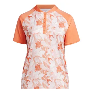 adidas - Women's Floral Golf Polo (Plus Size) (IA9129)