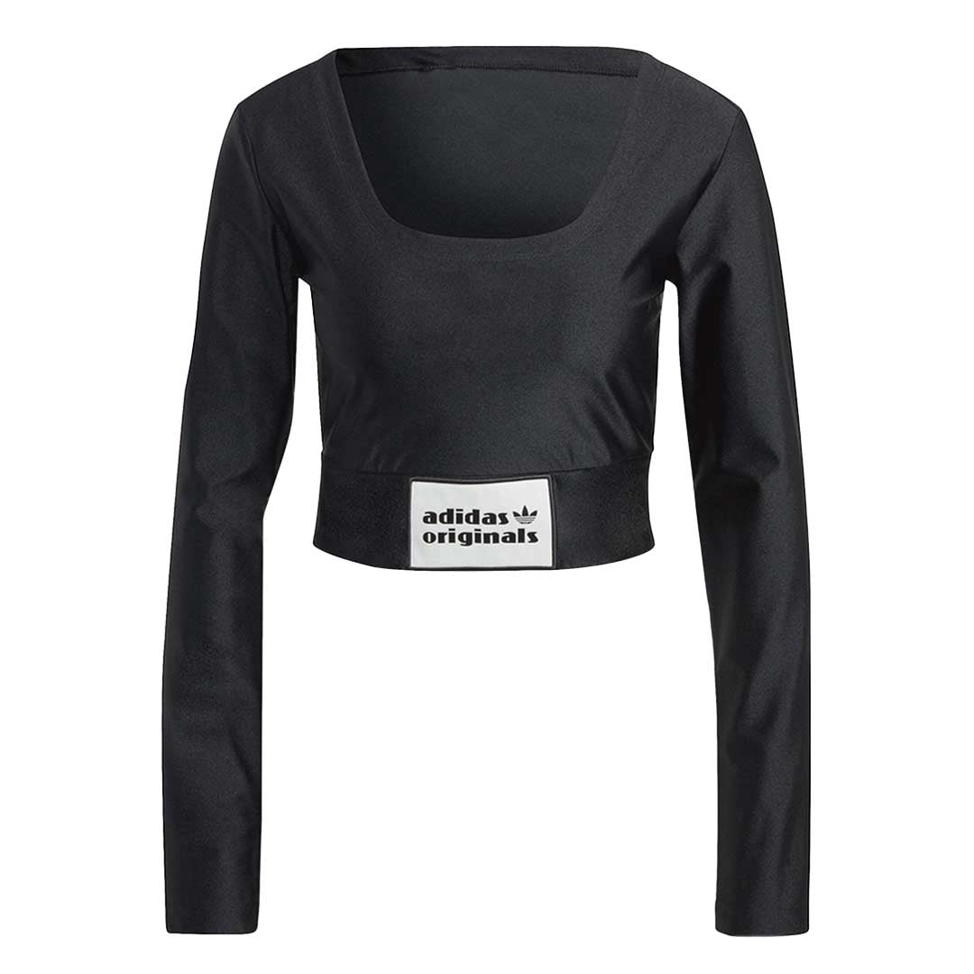 adidas - Women's Long Sleeve Crop Top (IC8549)