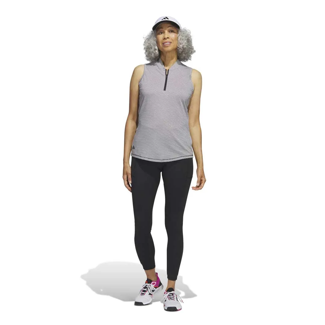 adidas - Women's Ottoman Printed Sleeveless Polo (HT1251)