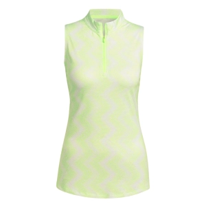 adidas - Women's Ultimate365 Ottoman Printed Sleeveless Polo (IP4230)