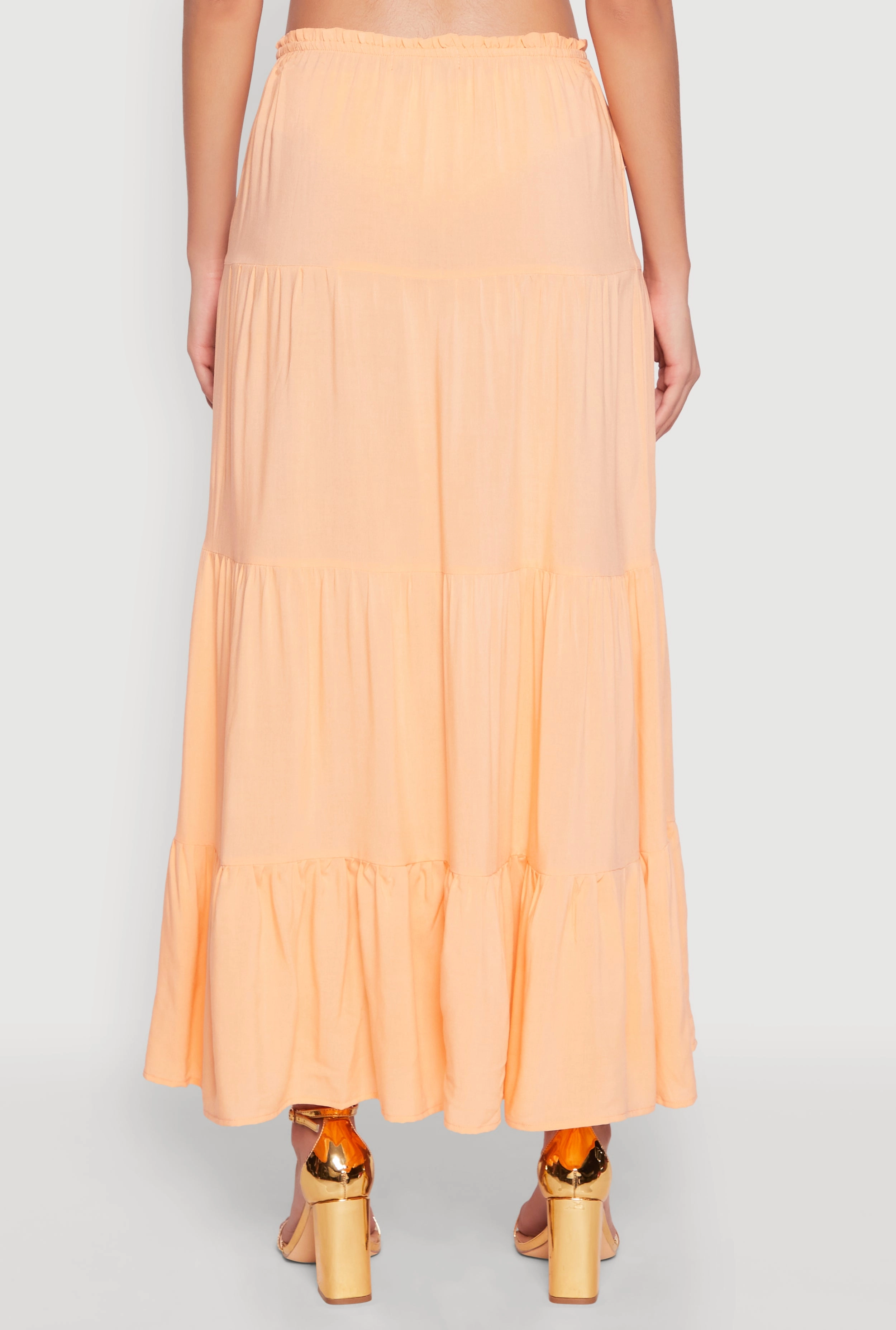 Almost Famous High Waist Tiered Skirt