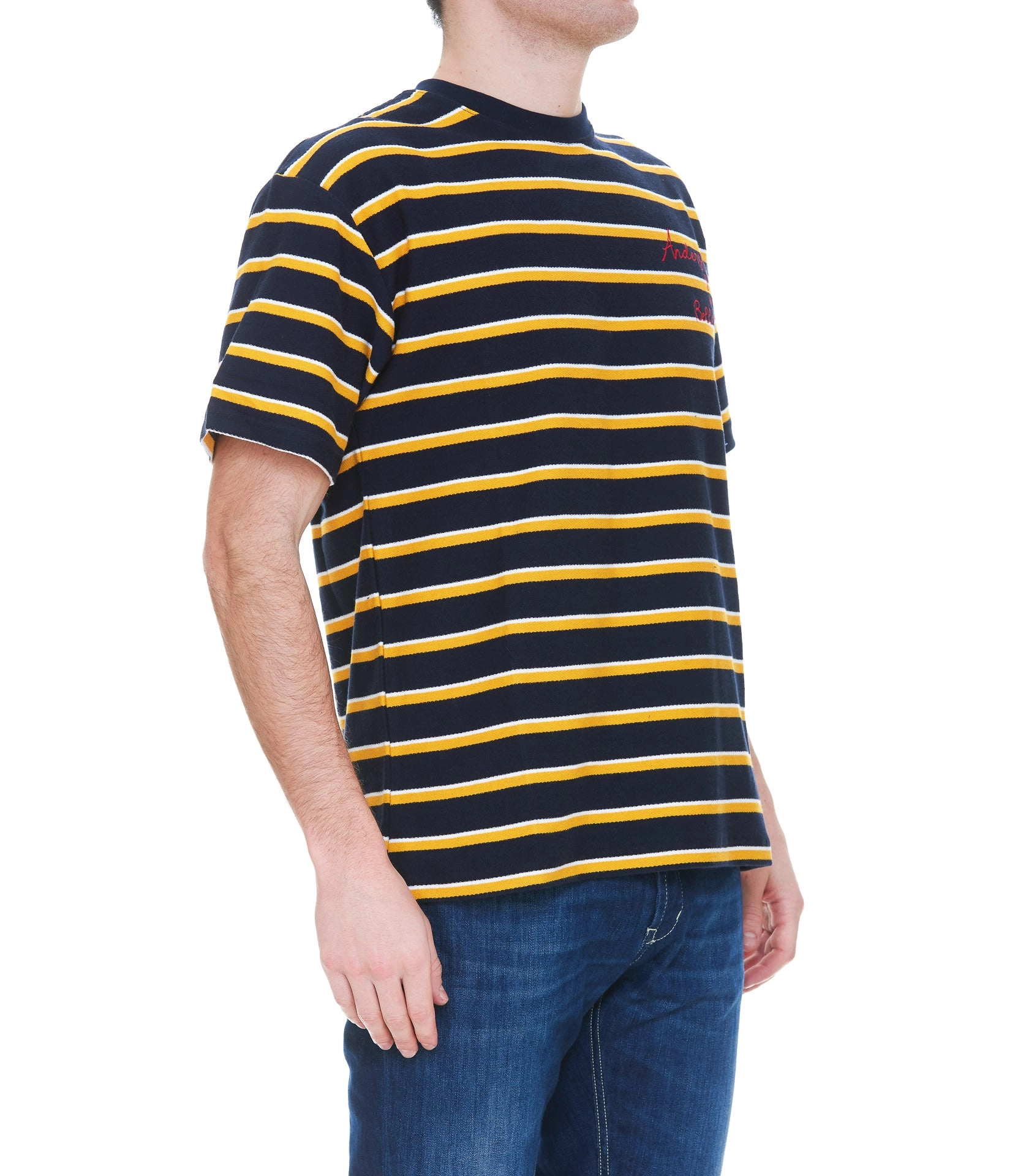 Andersson Bell Striped Crewneck T-Shirt