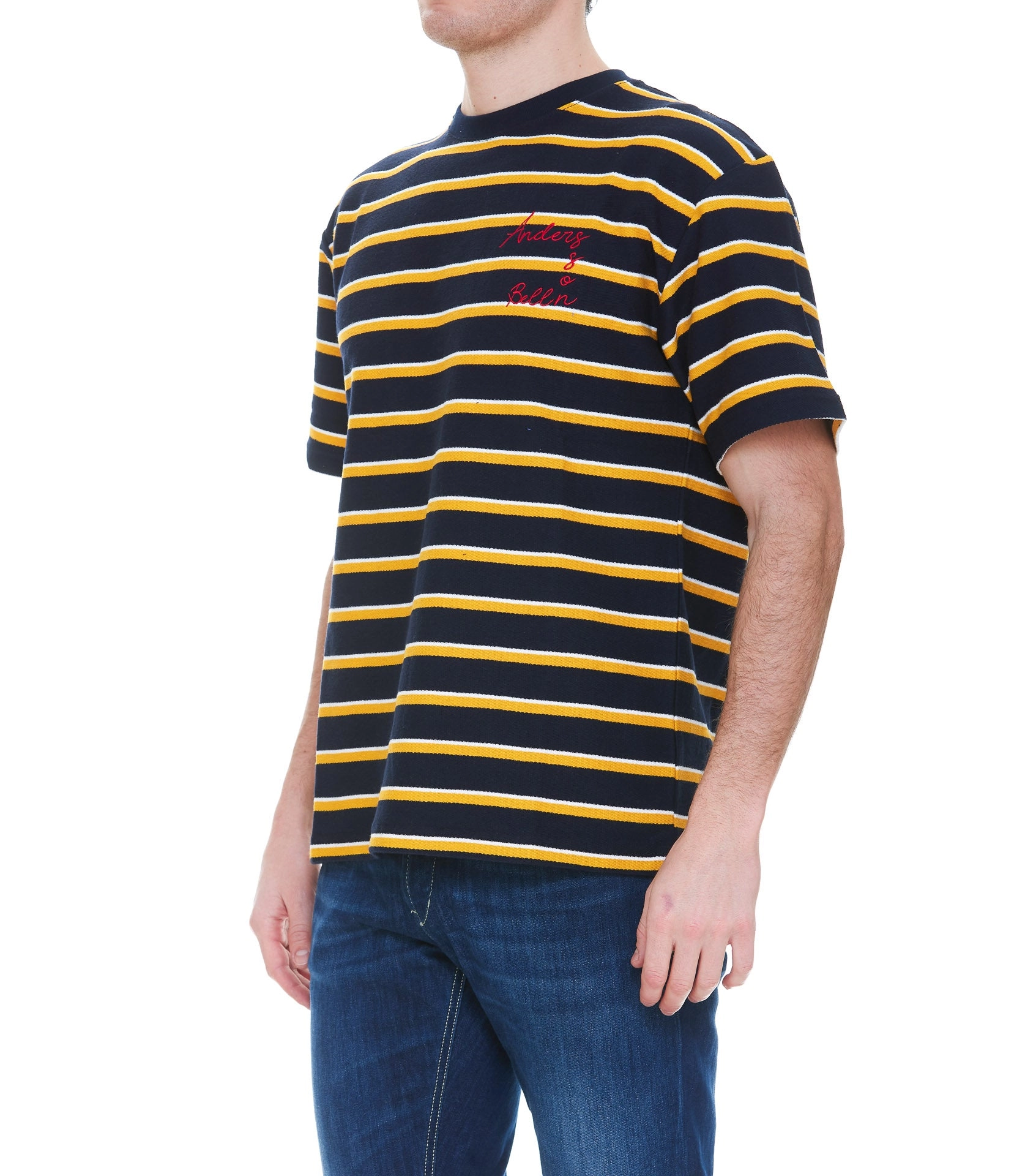 Andersson Bell Striped Crewneck T-Shirt