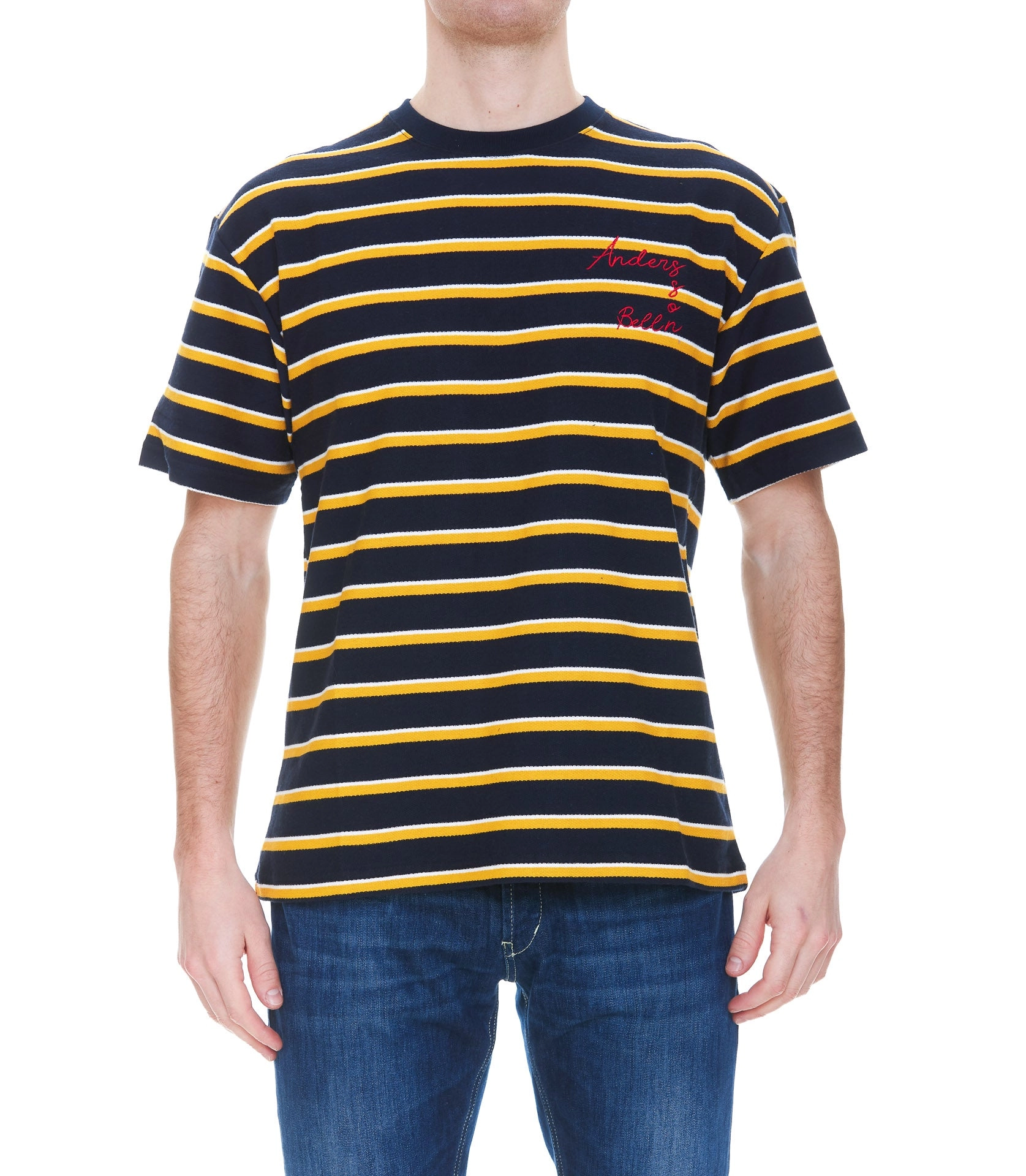 Andersson Bell Striped Crewneck T-Shirt
