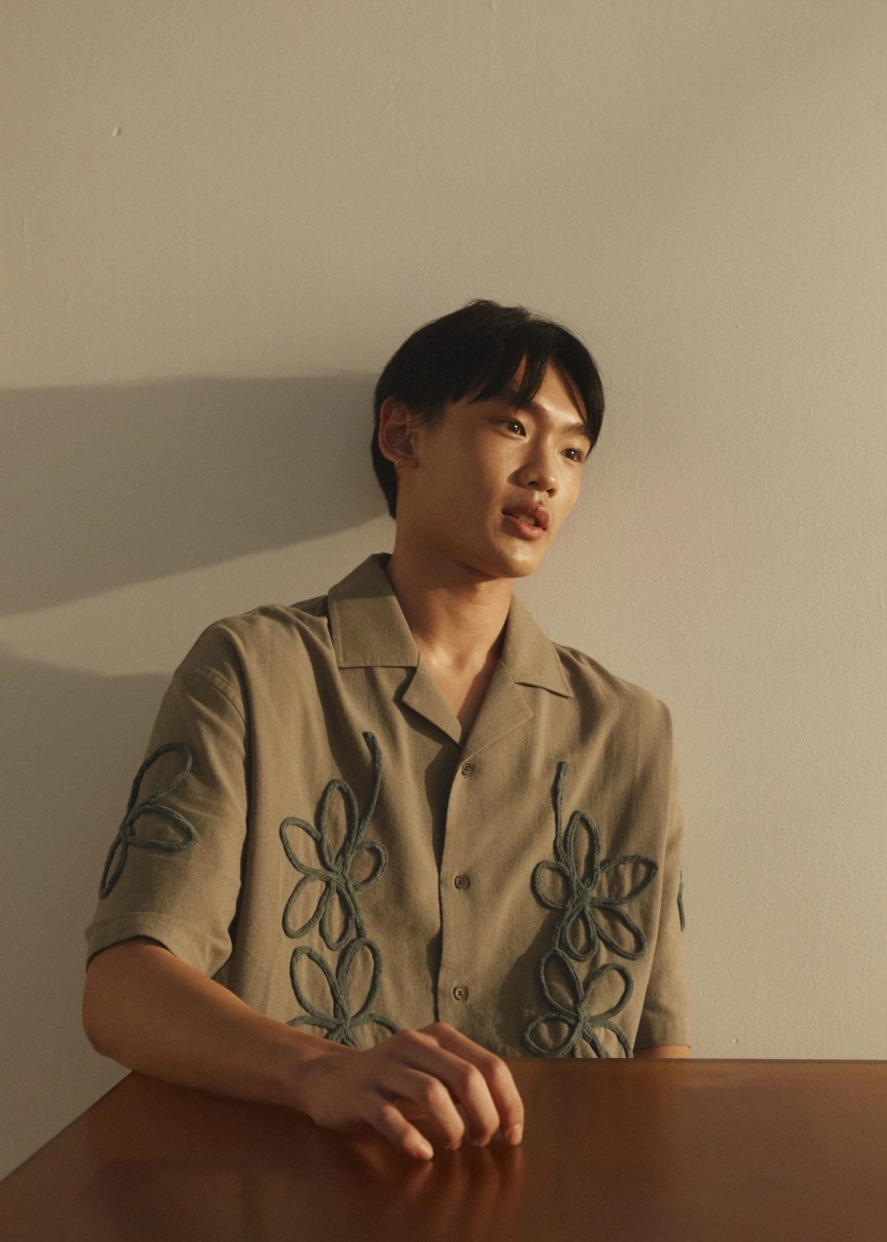 Aster Boxy Camp Collar Shirt