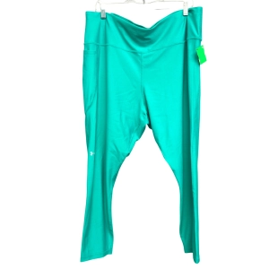 Athletic Leggings By Under Armour In Green, Size:3X