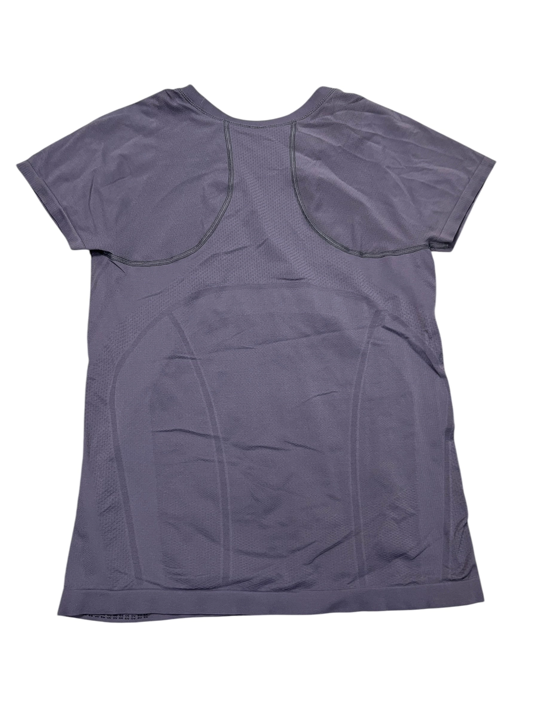Athletic Top Ss By Athleta In Purple, Size:L