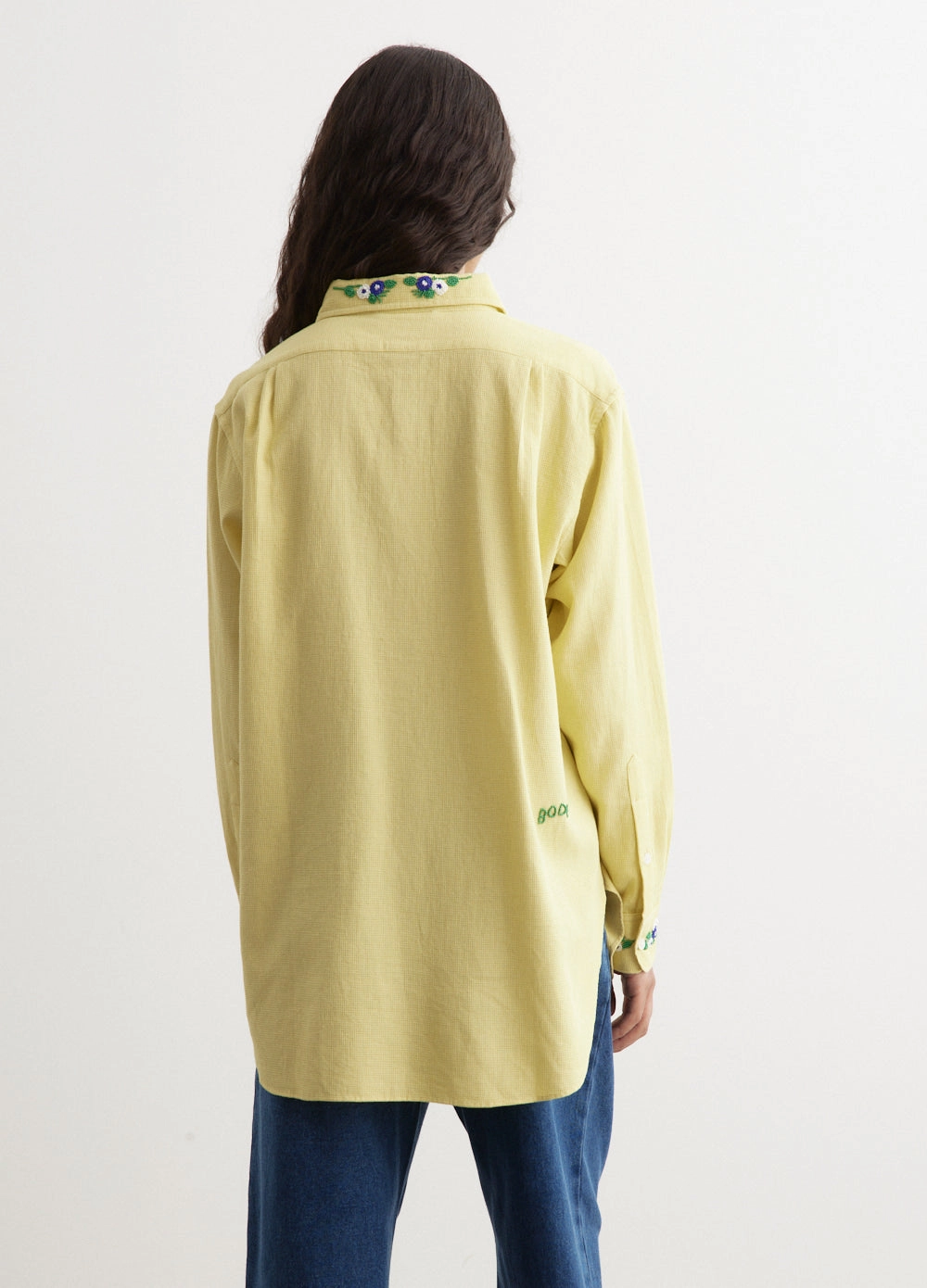 Beaded Chicory Long Sleeve Shirt