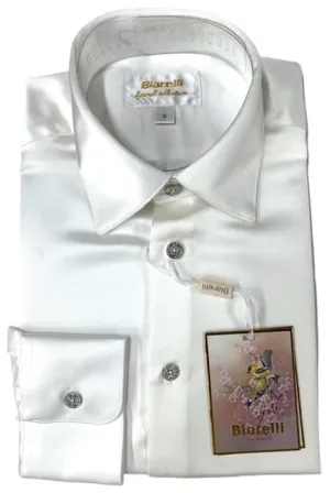 Bergamo Elegant BTX-96 Dress Shirt - White