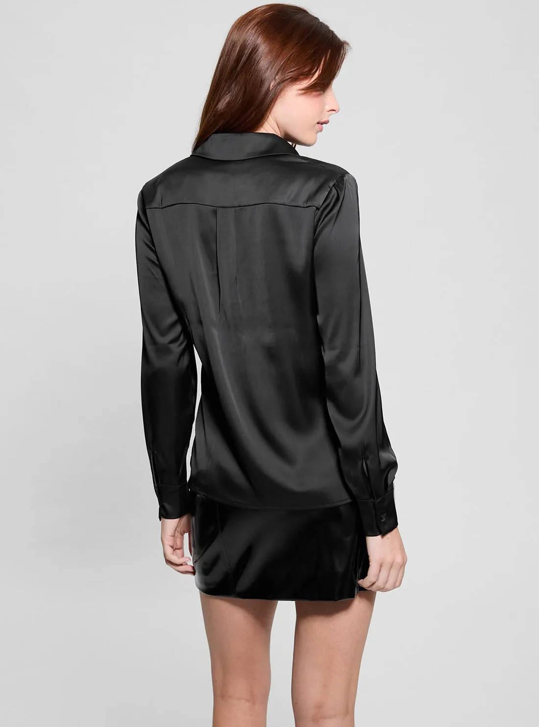 Black Marguerite Hotfix Shirt
