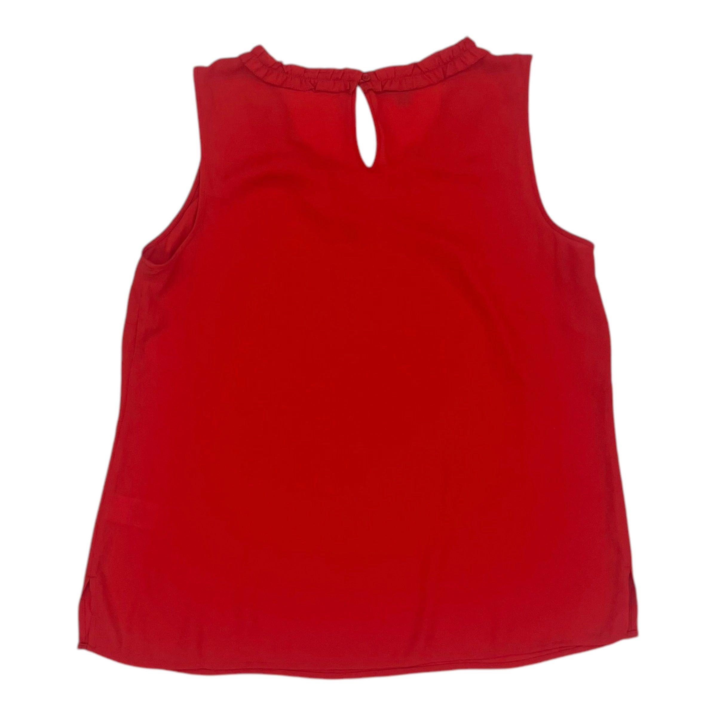 Blouse Sleeveless By Talbots In Red, Size:S