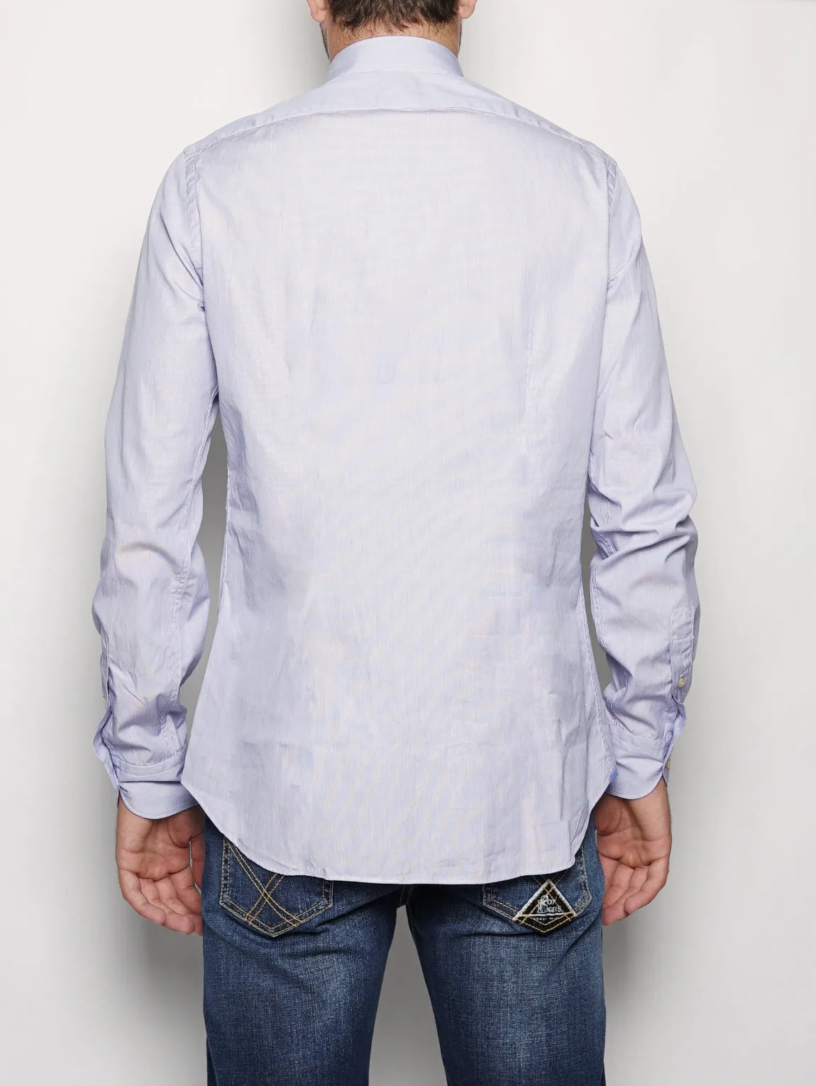 Blue / White Striped Shirt