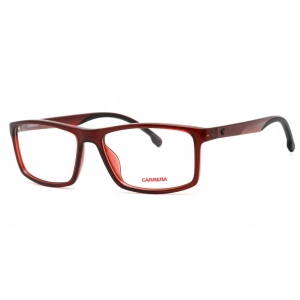 Carrera Men's Eyeglasses - Bordeaux Plastic Rectangular Frame | CARRERA 8872 0MEG 00