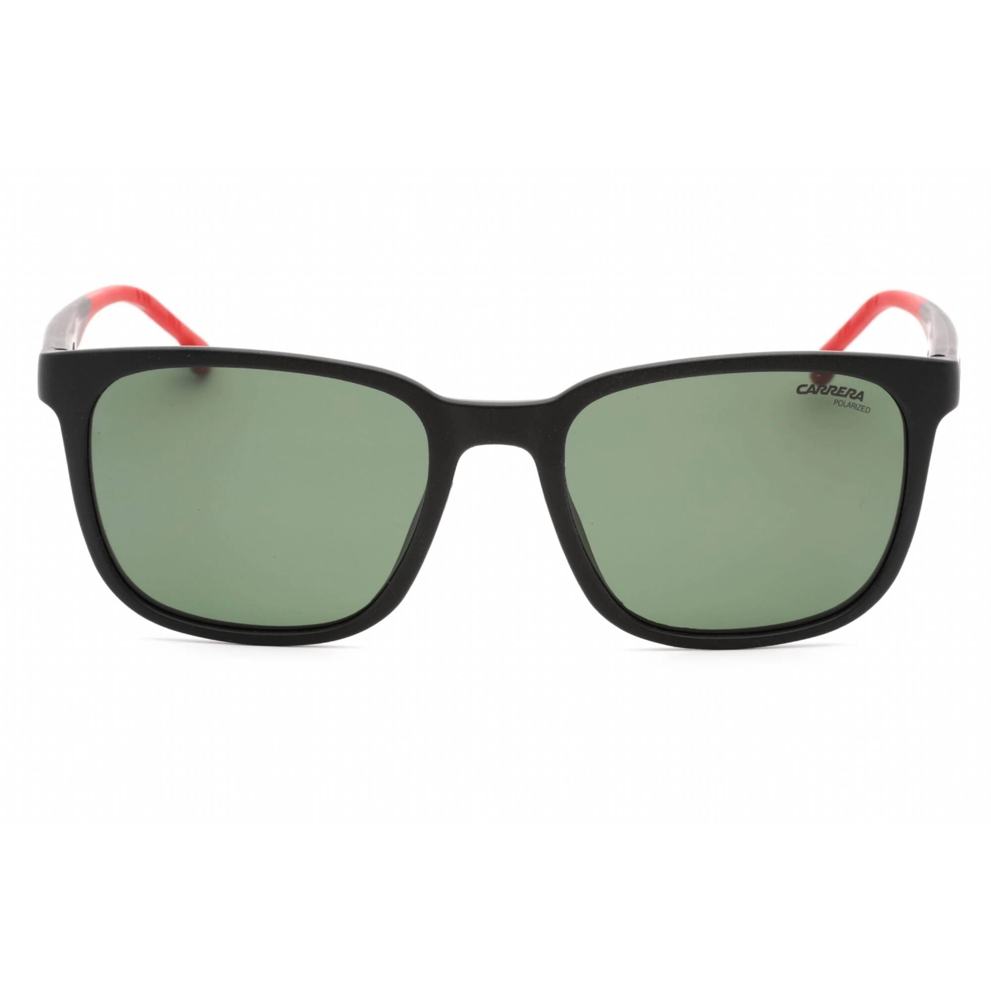 Carrera Men's Sunglasses - Green Lens Matte Black Square | CARRERA 8046/S 0003 UC
