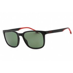 Carrera Men's Sunglasses - Green Lens Matte Black Square | CARRERA 8046/S 0003 UC