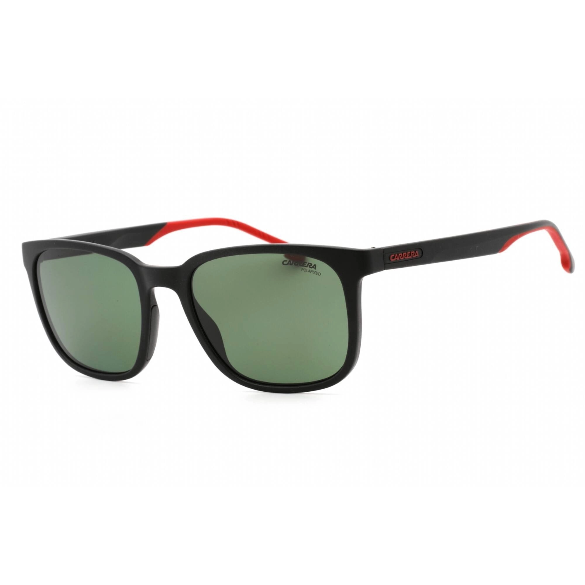 Carrera Men's Sunglasses - Green Lens Matte Black Square | CARRERA 8046/S 0003 UC