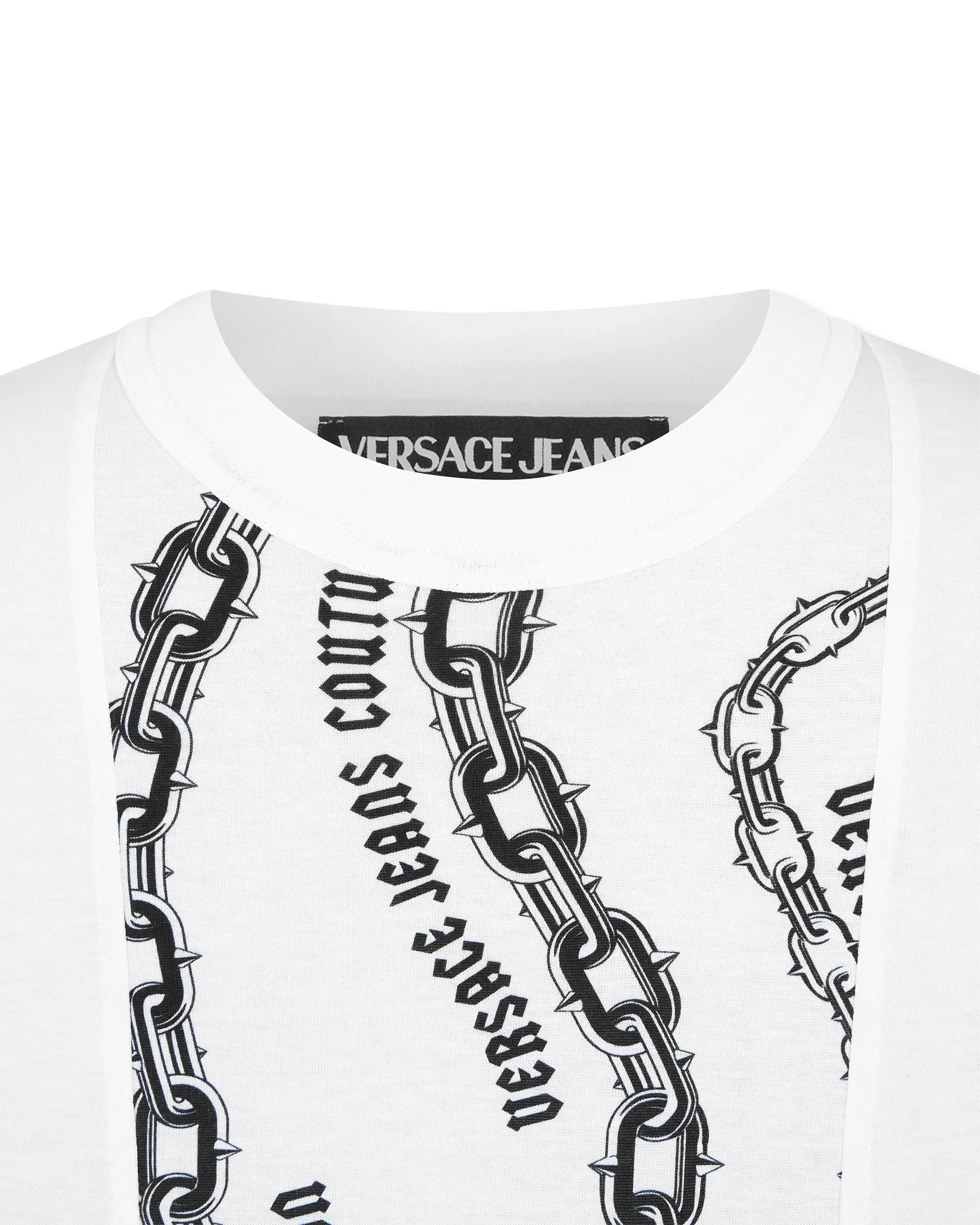 Chain Couture Panel T-Shirt