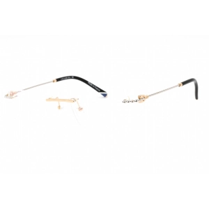 Charriol Men's Eyeglasses - Rimless Shiny Gold/Silver Titanium Frame | PC75098 C03