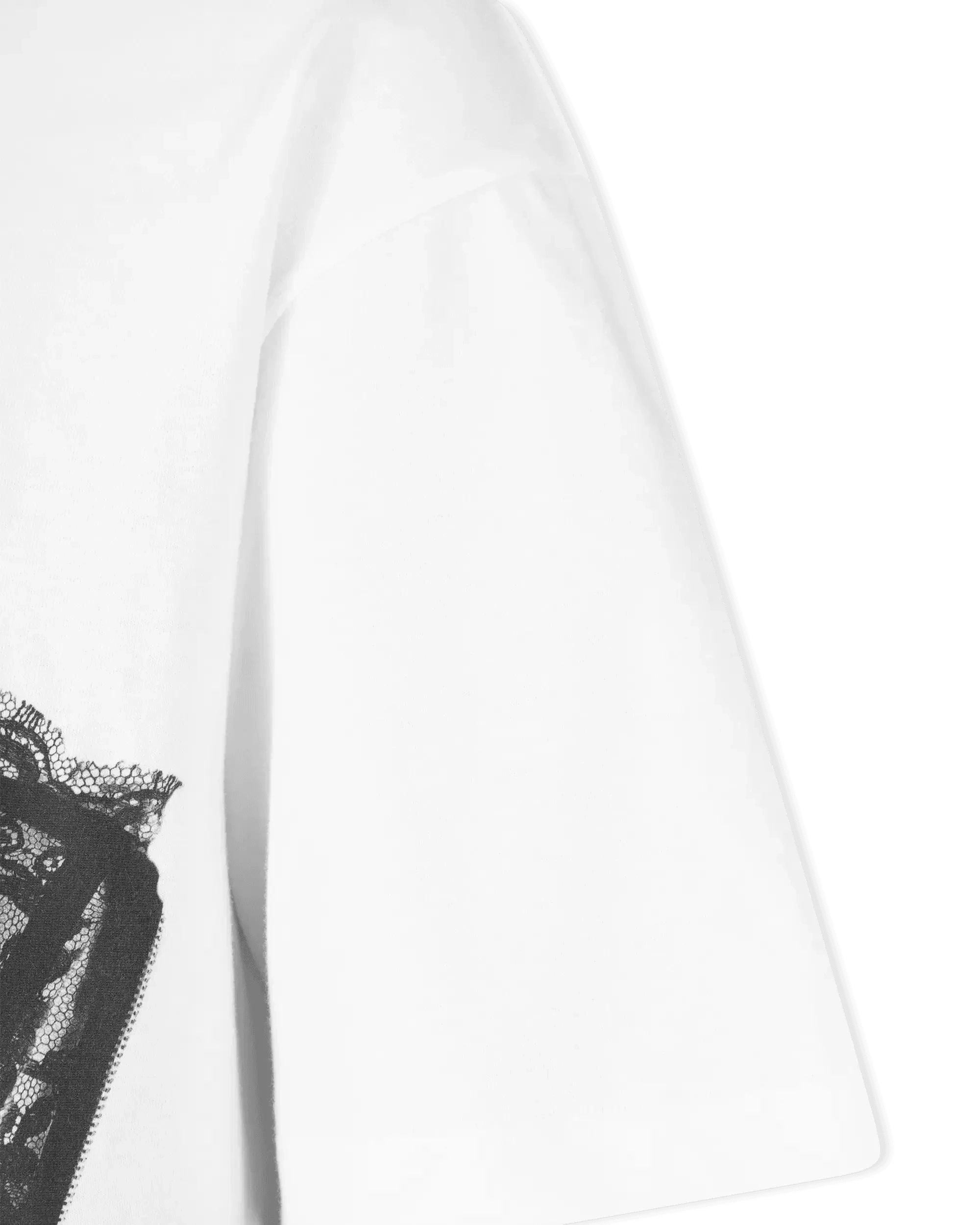 Corset Lace Short Sleeve T-Shirt