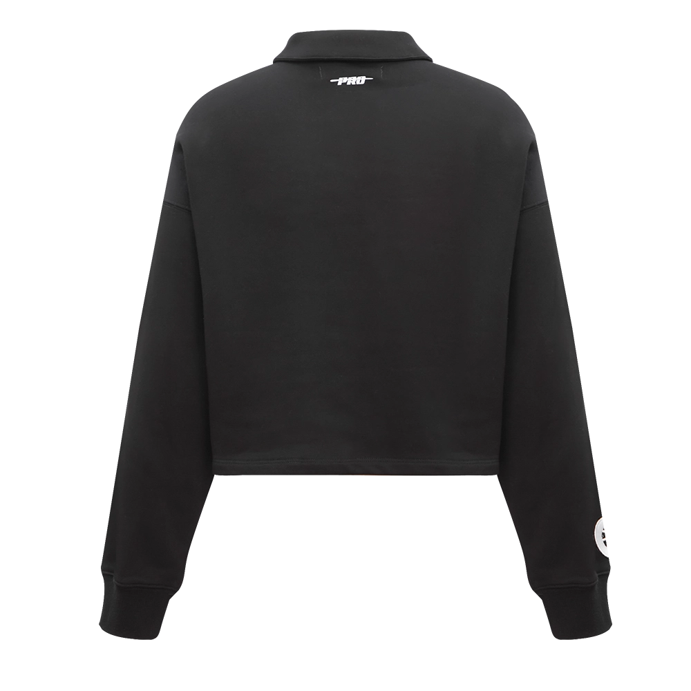 Court Culture Women's Cropped Longsleeve Polo