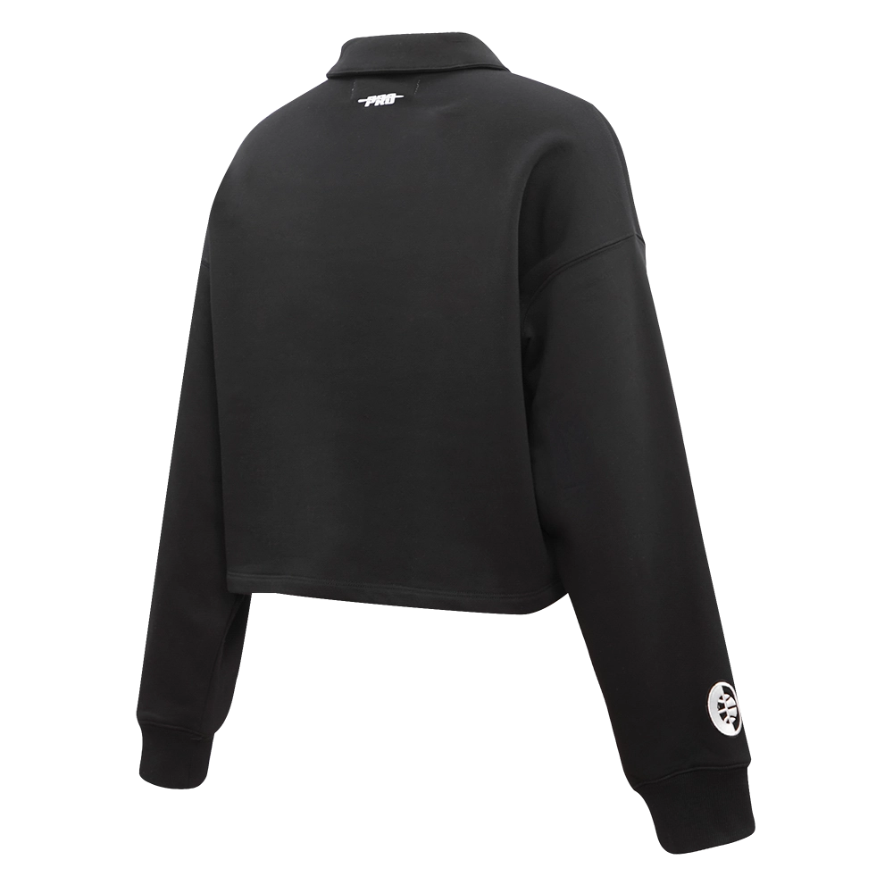 Court Culture Women's Cropped Longsleeve Polo