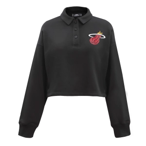 Court Culture Women's Cropped Longsleeve Polo
