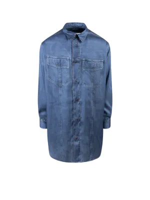 Diesel C-Eja Oversized Denim Shirt