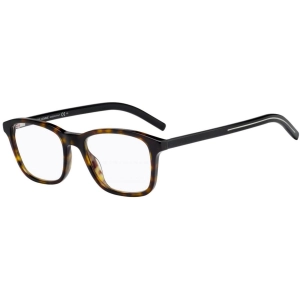 Dior Men's Eyeglasses - Havana Black Full Rim Rectangular Frame | BLACKTIE243 581