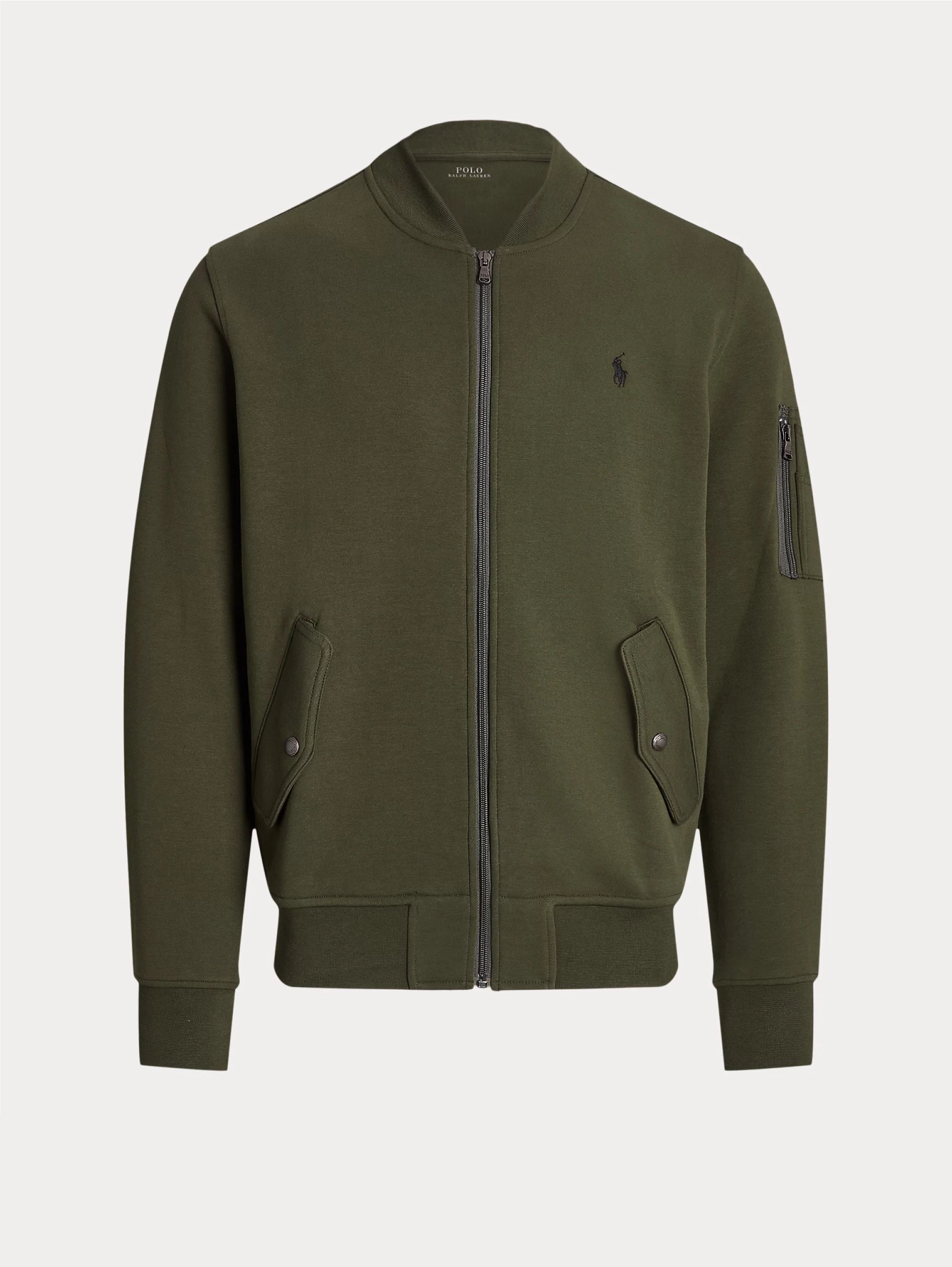 Double Knit Green Bomber