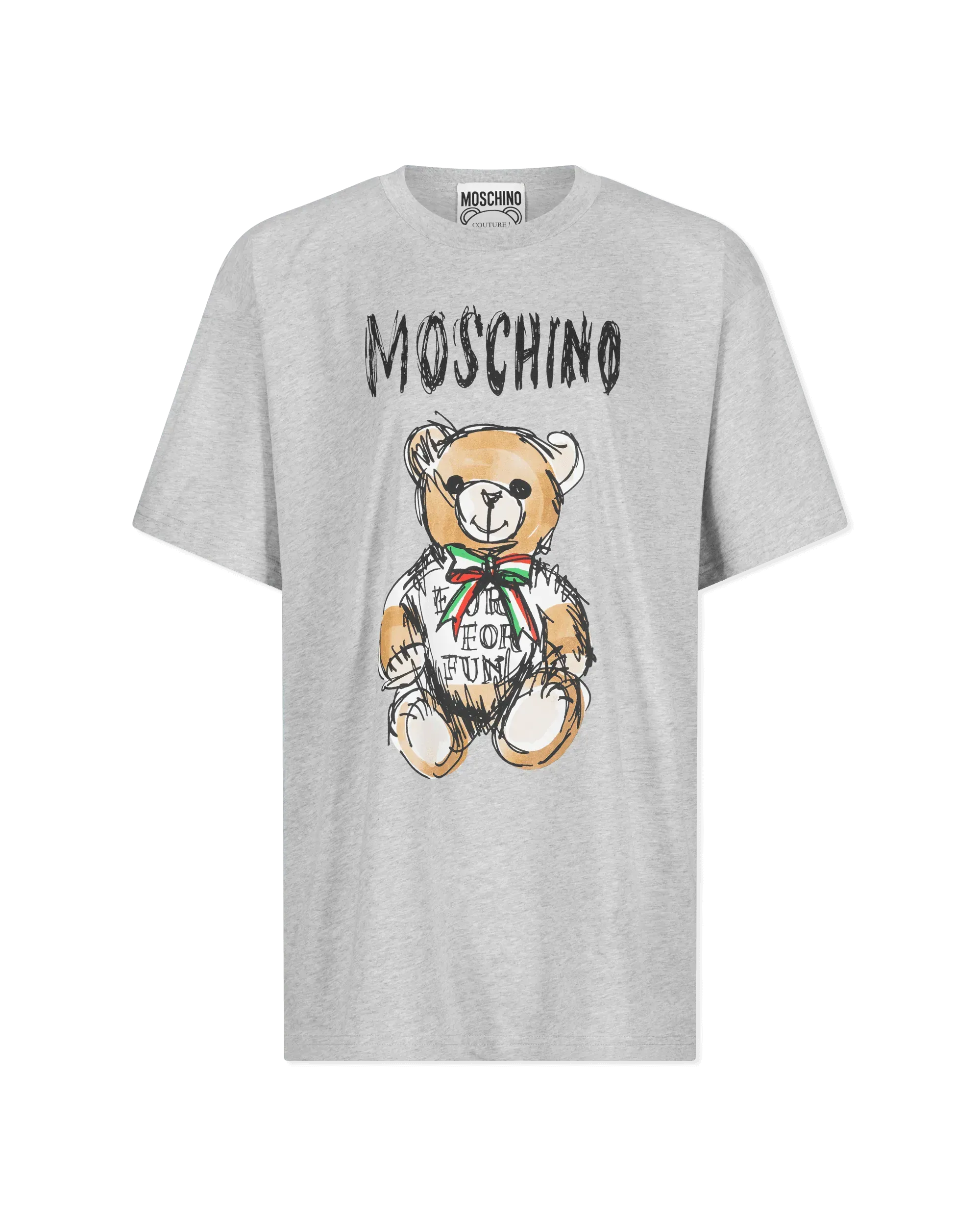 Drawn Teddy Bear Organic Jersey T-Shirt