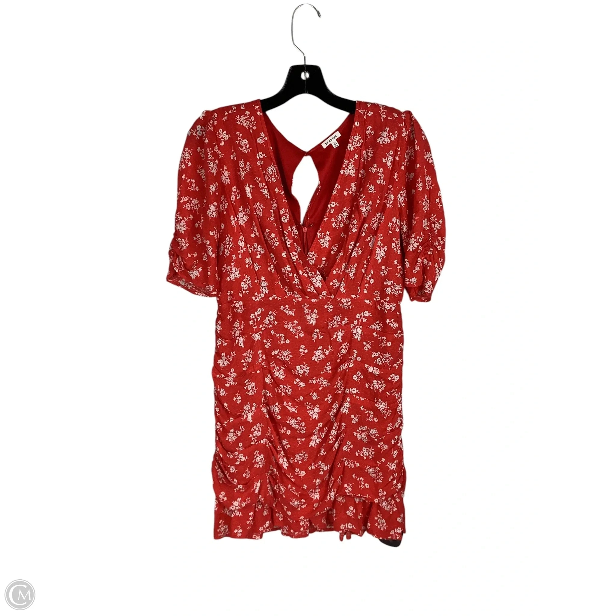 Dress Party Short By En Creme In Red, Size: M