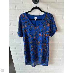 Dress Work By Peyton Jensen In Blue & Orange, Size: S