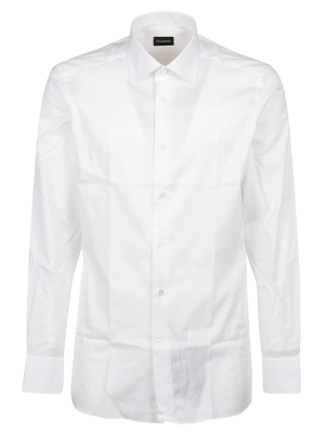 Ermenegildo Zegna Long-Sleeved Button-Up Shirt