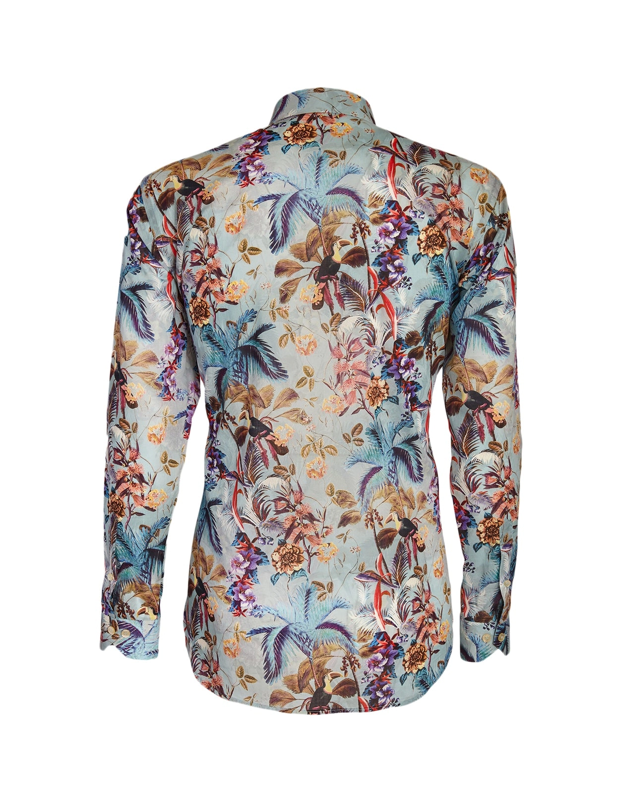 Etro Floral Printed Long-Sleeved Shirt