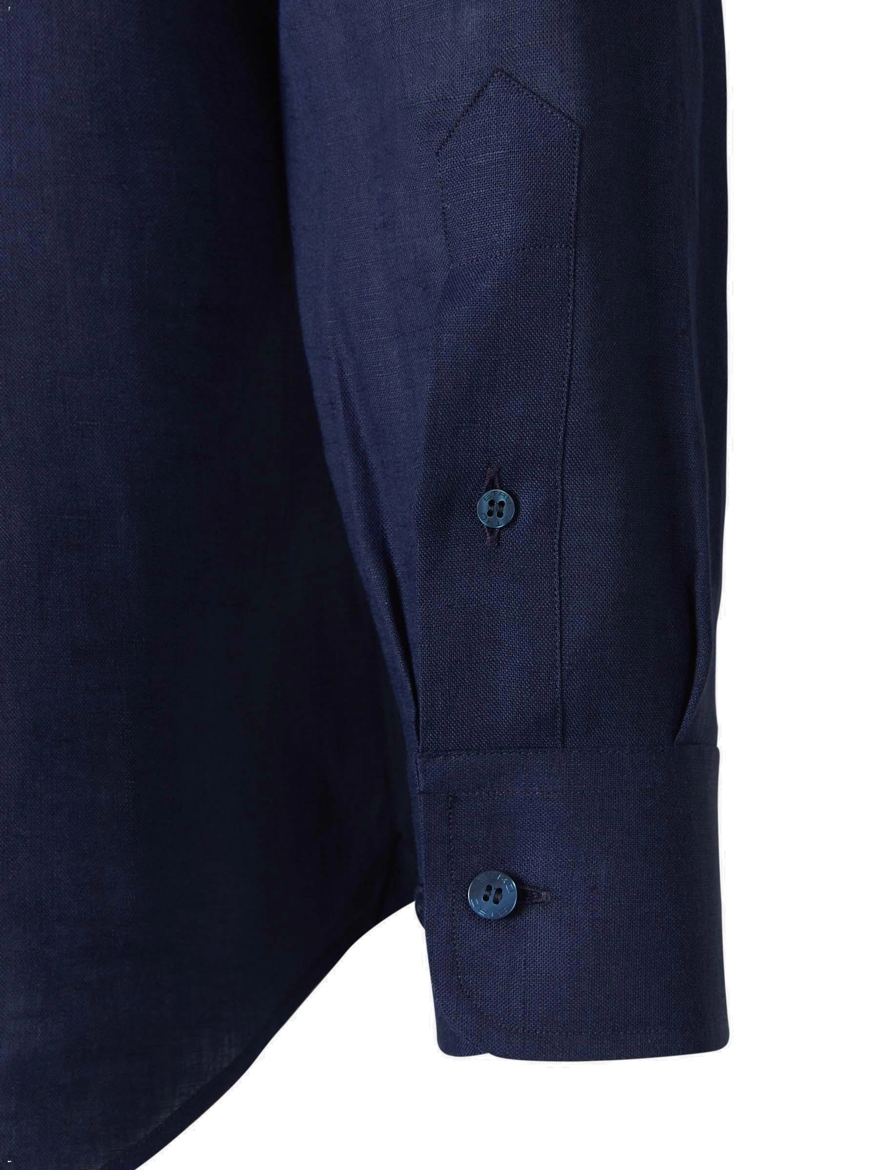 Etro Logo Embroidered Long-Sleeved Shirt
