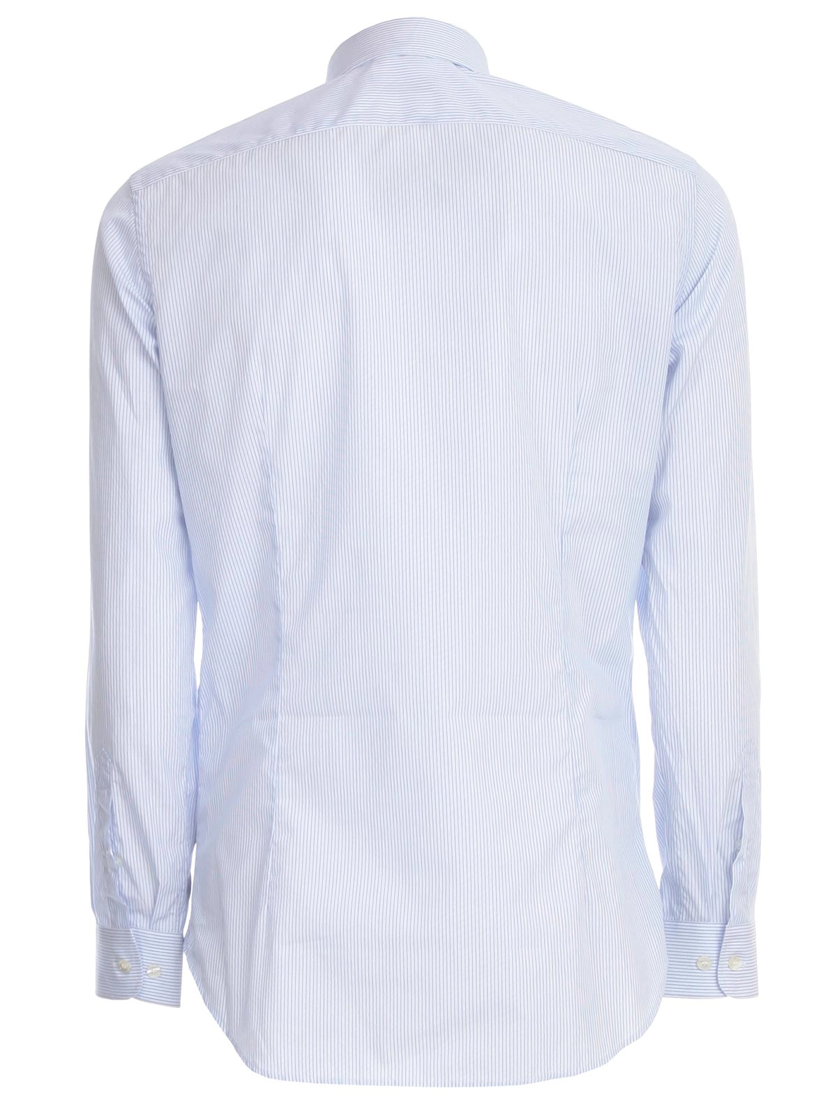 Etro Logo Embroidered Striped Shirt