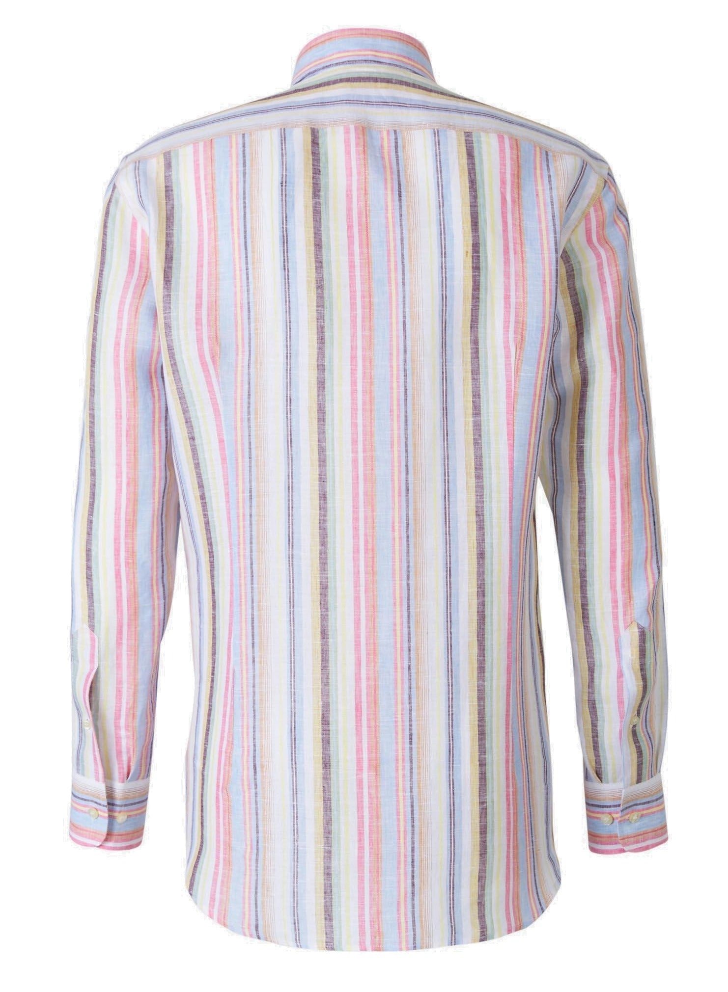 Etro Logo Embroidered Striped Shirt