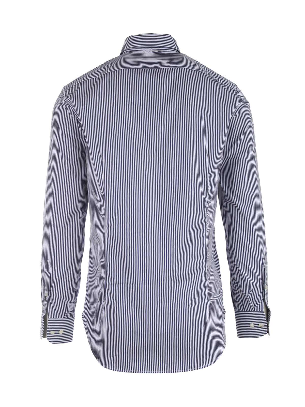 Etro Logo Embroidered Striped Shirt
