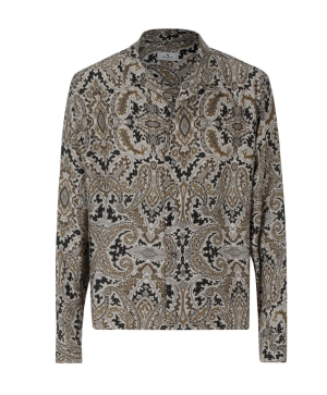 Etro Paisley Printed Long-Sleeved Shirt