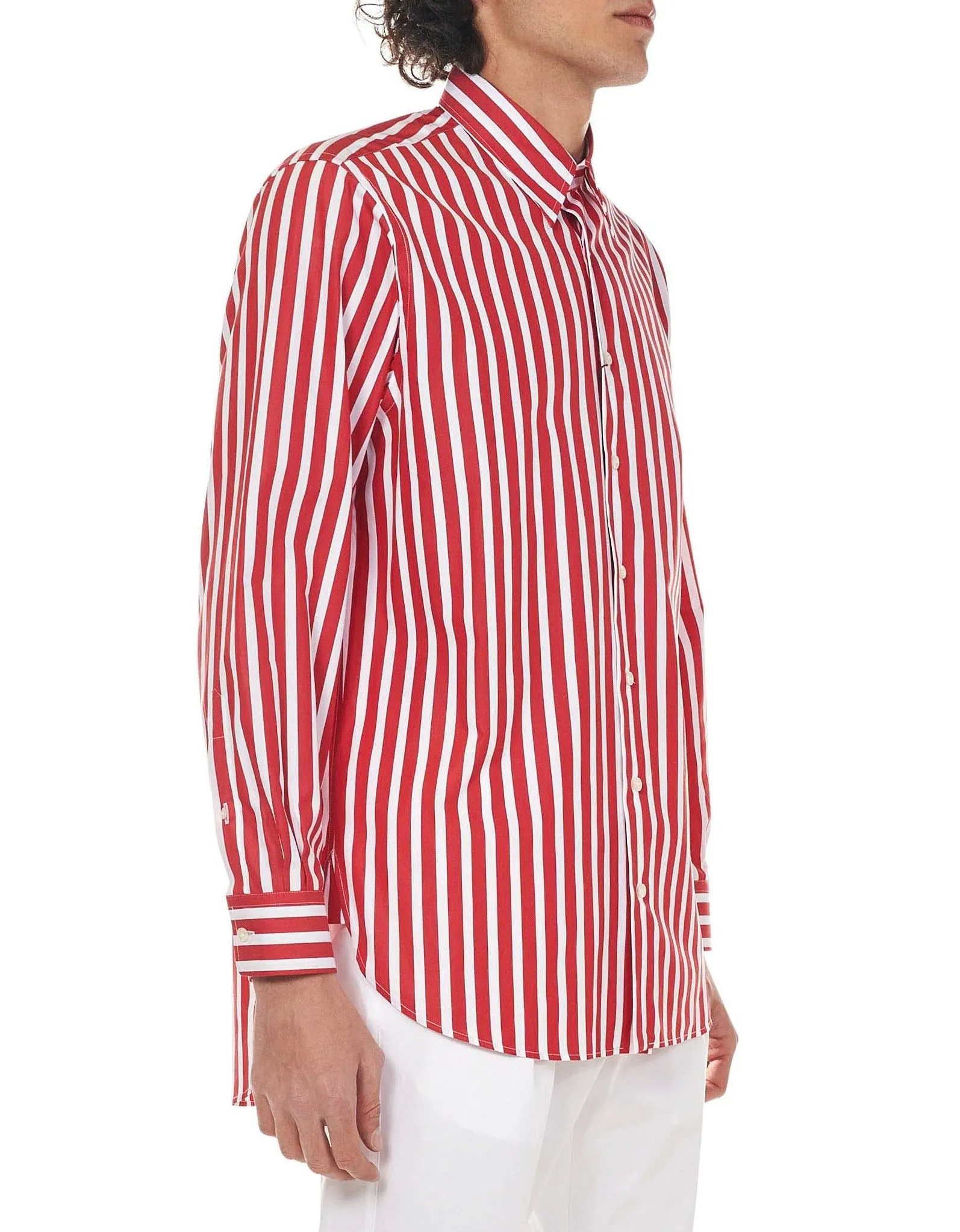 Etro Striped Long-Sleeved Shirt