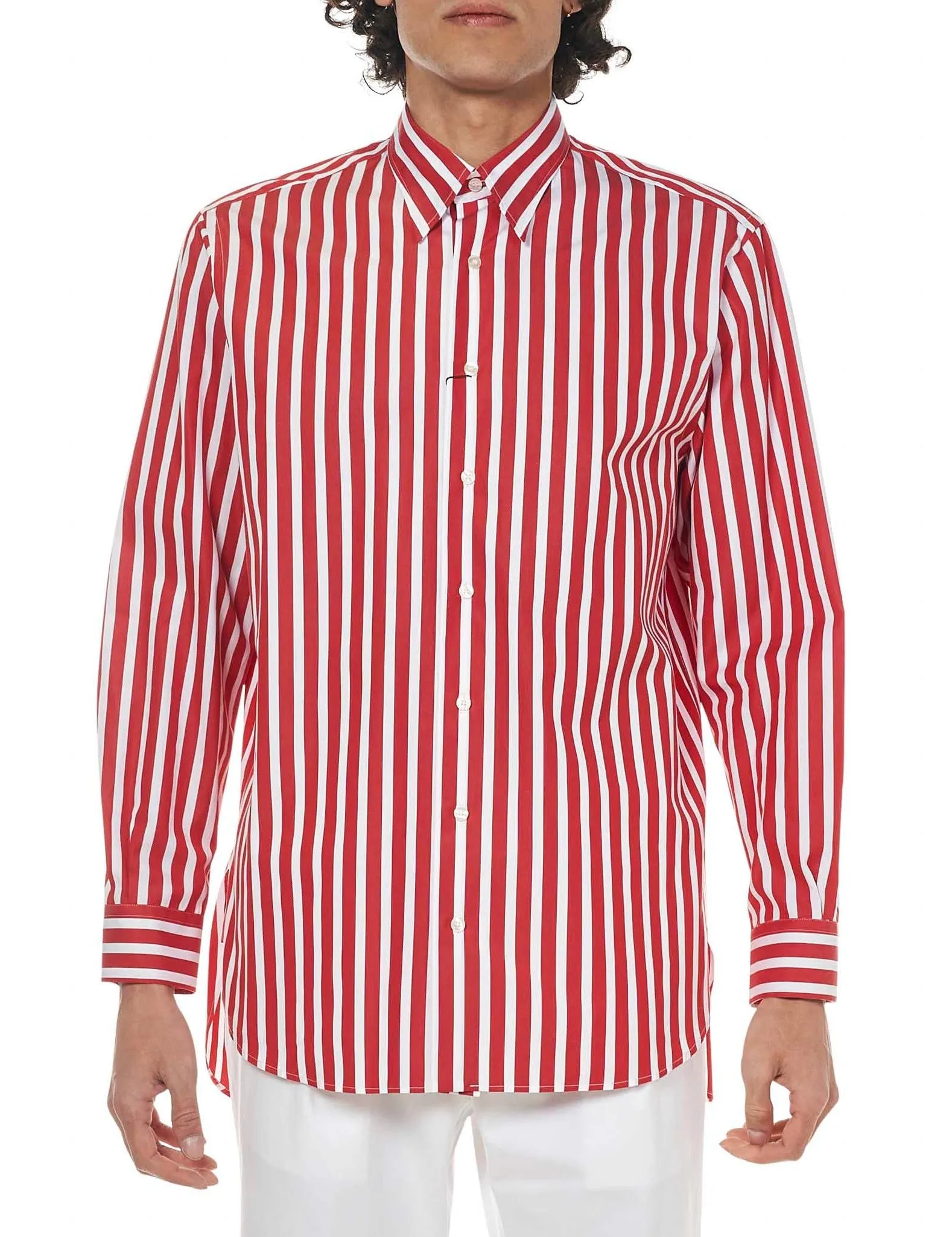 Etro Striped Long-Sleeved Shirt