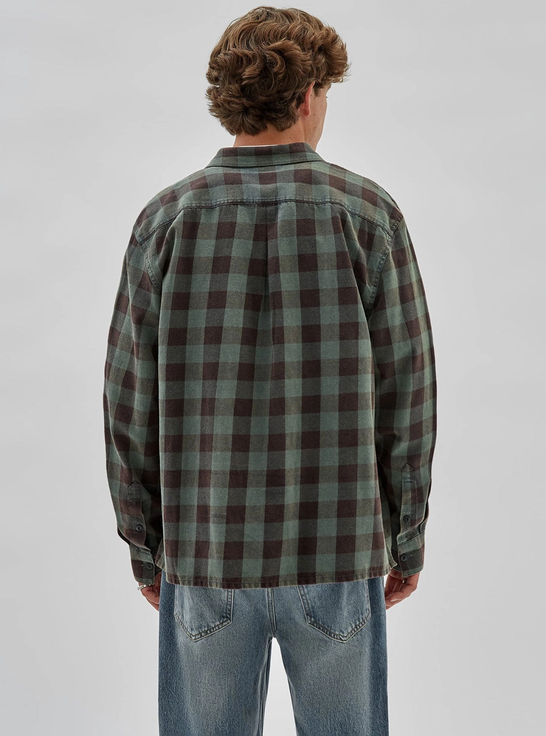 Guess Originals Flannel Long Sleeve Shirt