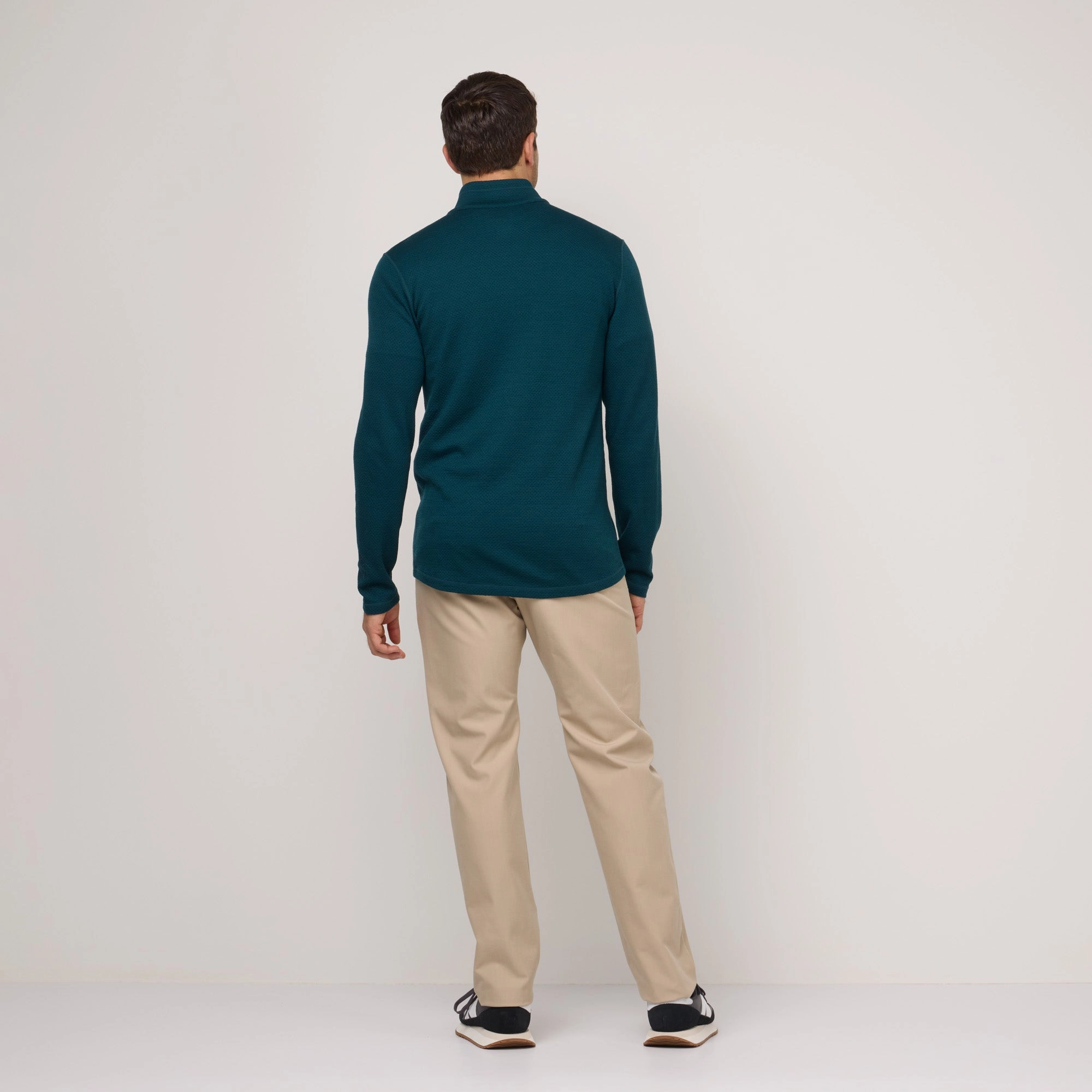 Honeycomb Waffle Quarter-Zip